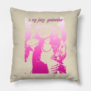 Pink Stevie Nicks Pillow