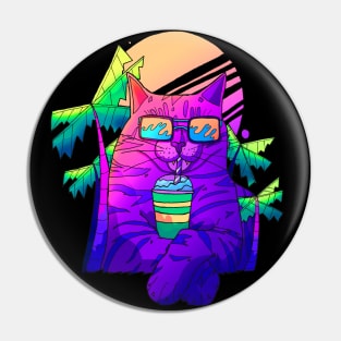 The smooth feline Pin