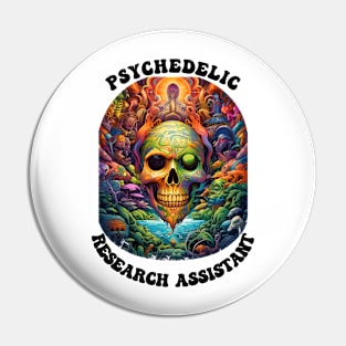 Psychedelic Research Assistant Pin