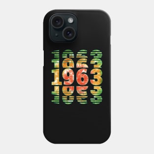 Tie Dye 1963 Birthday Phone Case