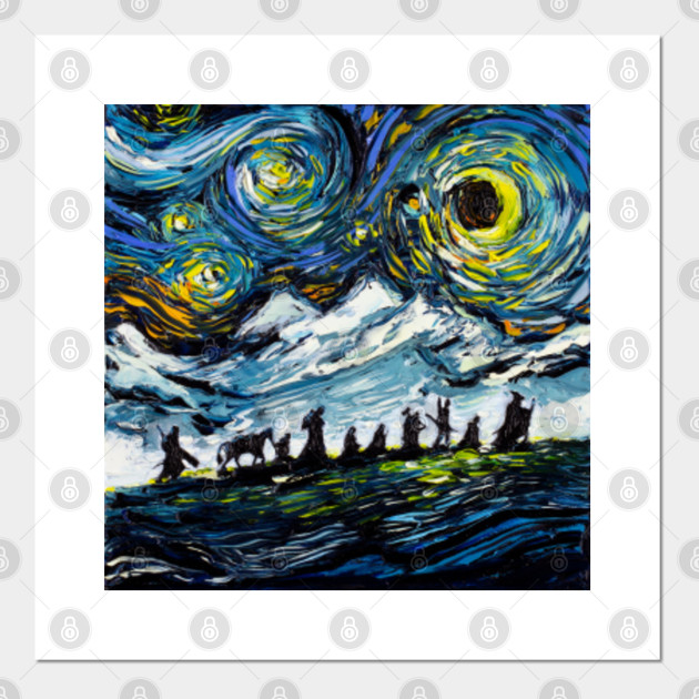 van gogh lord of the rings
