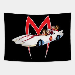 speed racer family Tapestry