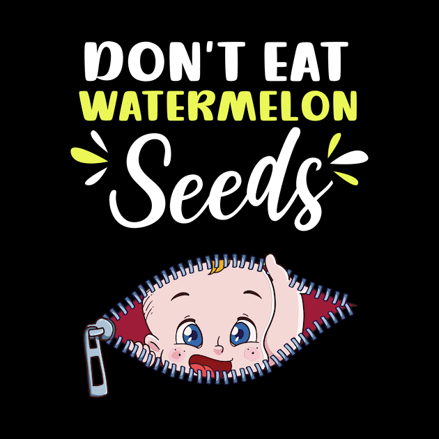 Pregnancy Announcement Shirt | Don't Eat Watermelon Seeds by Gawkclothing