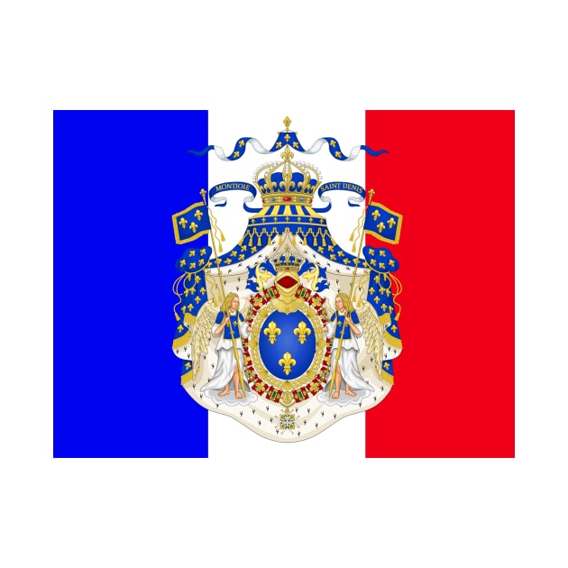 French emblem flag by AidanMDesigns