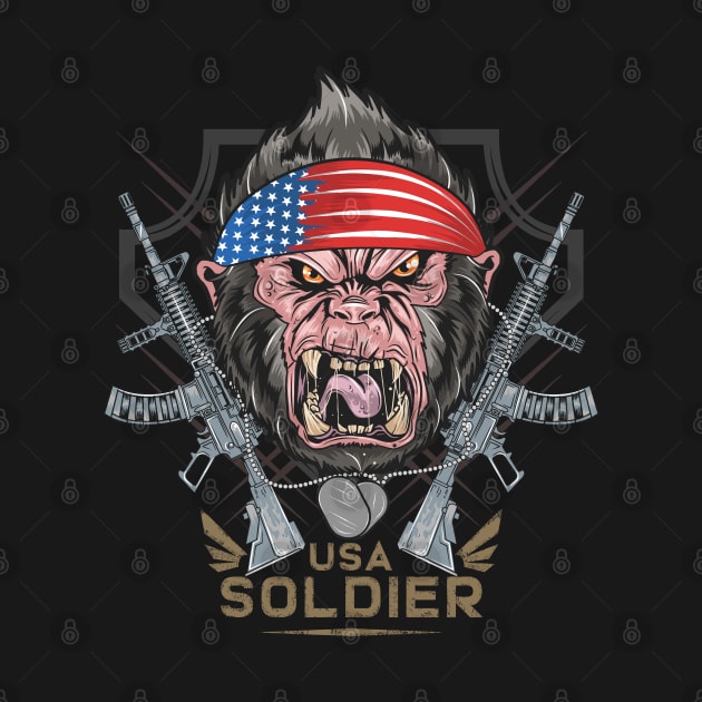 KONG USA SOLDIER by Losen500