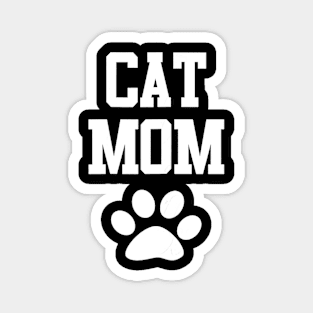 Women Ladies Cat Mom Magnet