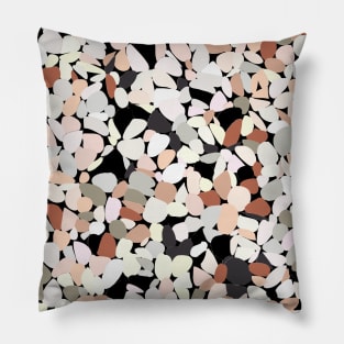 Abstract Pebbles Natural Colorway Pillow