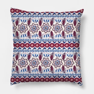 Beautiful Textile Pattern Design Pillow