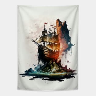 Pirate Ship - the goonies Tapestry