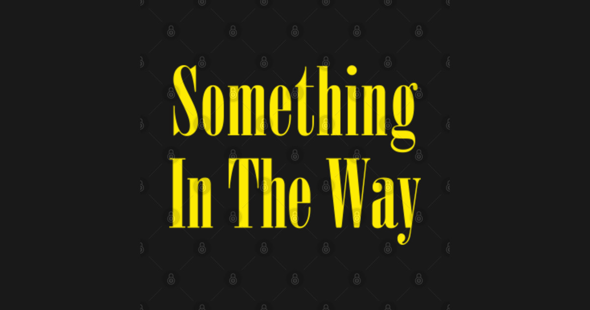 Something In The Way - Nirvana - Sticker | TeePublic