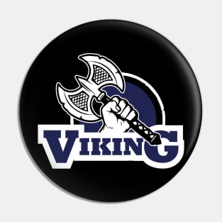 Viking (white) Pin