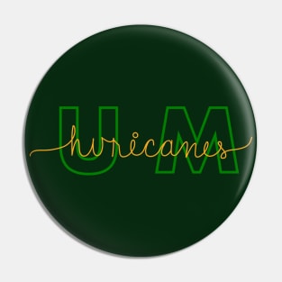 Miami Hurricanes Pin