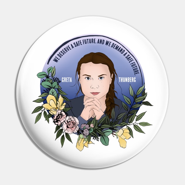 Greta Pin by FabulouslyFeminist