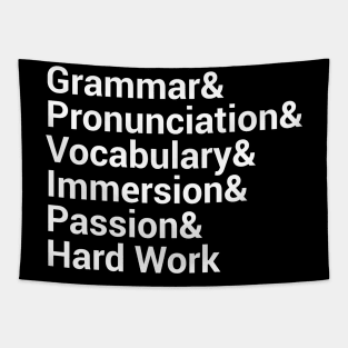 Language Learning List Tapestry