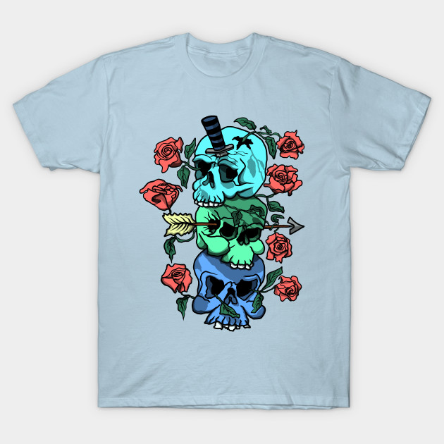 Discover Skull totem - Skulls - T-Shirt