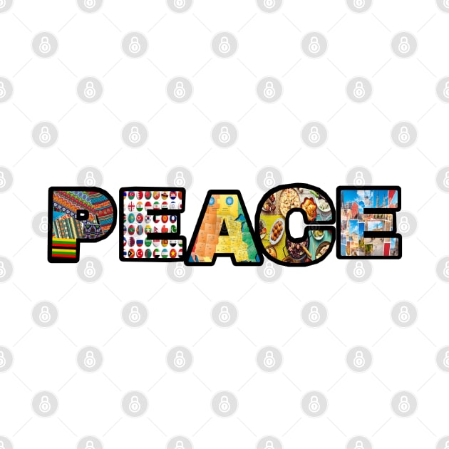 PEACE Sticker - Front by SubversiveWare