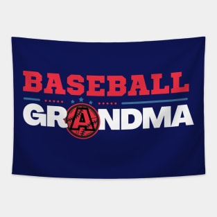 Baseball grandma Tapestry