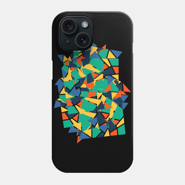 Discover Vibrant Colors: Abstract Explosion Collection Phone Case by TeeandecorAuthentic