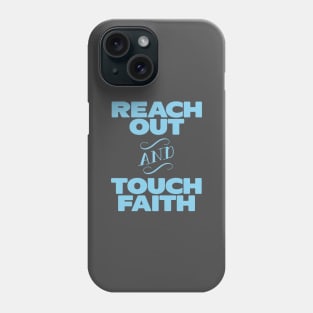 Personal Jesus, blue Phone Case