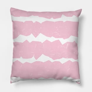 Pocket - Geometric Lines Pink Pillow