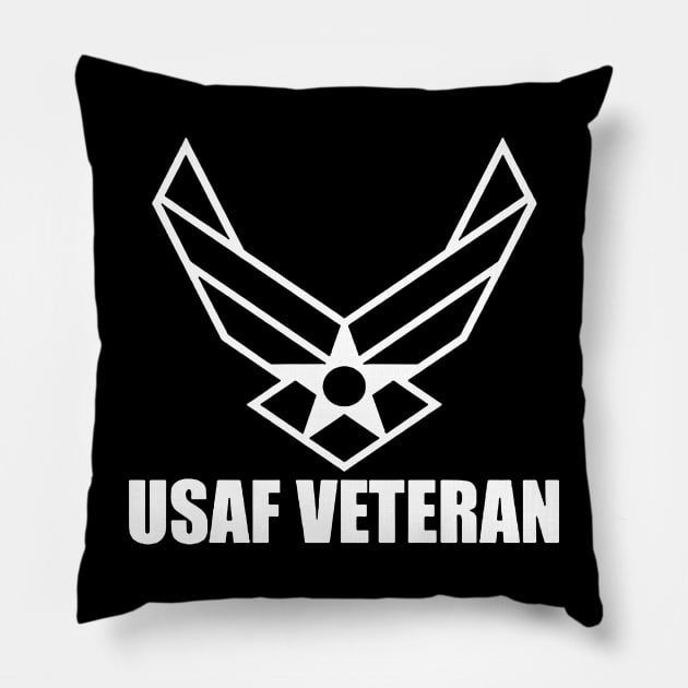 air force veteran Pillow by whatdlo