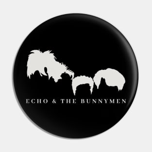 echo and the bunnymen face / Pin