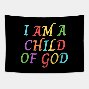 I Am A Child OF God | Christian Saying Tapestry