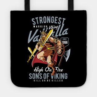 Strongest Warrior Viking Son Of Viking Valhalla Tote