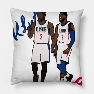 Kawhi Leonard x Paul George 'KLAW x PG' - NBA LA Clippers Pillow