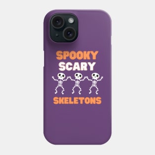 Spooky Scary Skeletons Phone Case