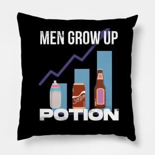 Men Grow Up Potion Pillow