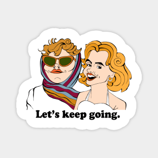 THELMA AND LOUISE FAN ART! Magnet