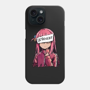 Introvert Bocchi The Rock Phone Case