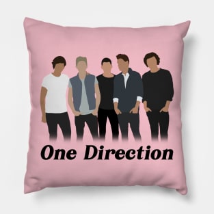 one direction flat Pillow