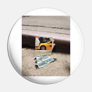 New York Yellow Taxi Pin