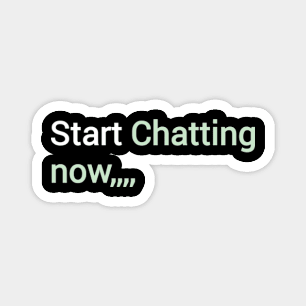 Start chatting now Magnet by Wild man 2