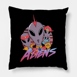 Alien Homies Pillow