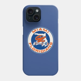 Defunct Miami Floridians Basketball Team Phone Case