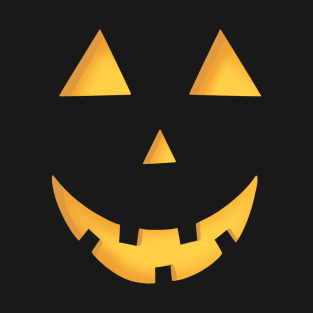 Classic Jack O Lantern Face T-Shirt