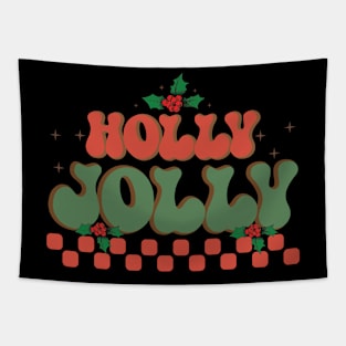 Retro Christmas Tapestry