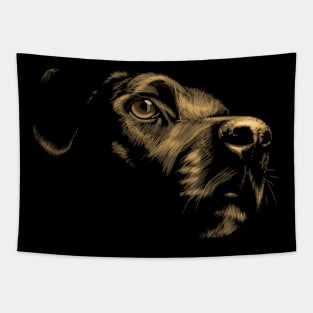 Yellow Lab Love Golden retriever Lover Dog Owner Lab Lover Art Tapestry