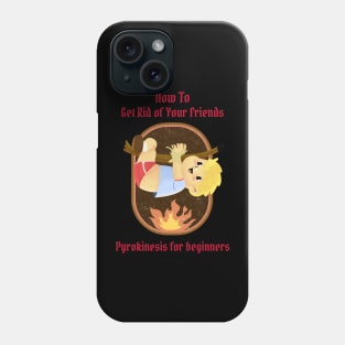 How To Get Rid of Your Friends - Vintage Dark Humour Phone Case