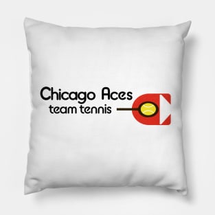 Defunct Chicago Aces WTT Team Tennis 1975 Pillow