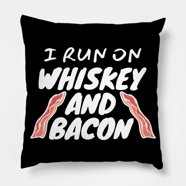 Whiskey And Bacon Pillow by LunaMay