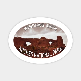 Arches National Park Windows Arch Magnet