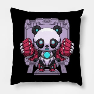 Chibi Panda Bot Pillow