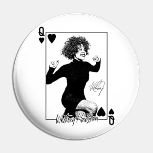 Whitney Houston 80s 90s Retro Music Pin