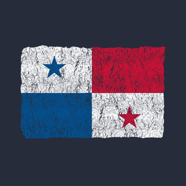 Vintage Panama Flag by vladocar