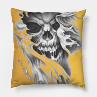 Terrifying skeleton Pillow