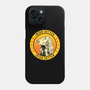 Irish Setter Dog Portrait Phone Case